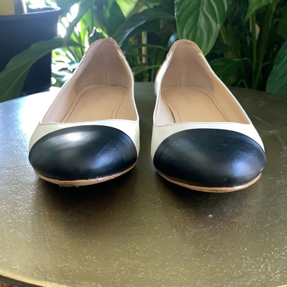 Calvin Klein - Caela - Black and White Flats - 5 - Picture 5 of 6